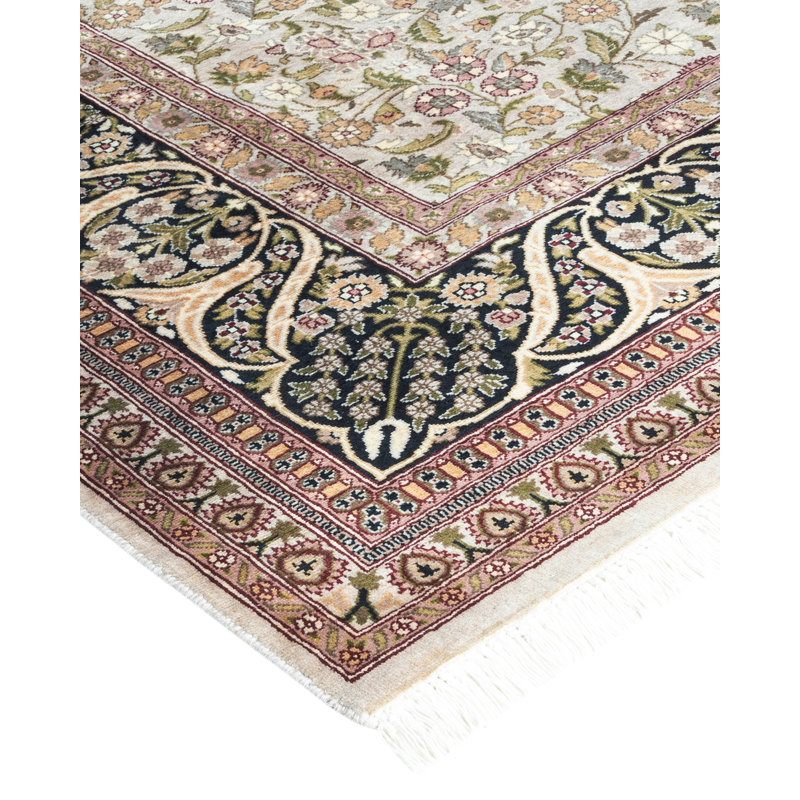 Classic One-of-a-Kind 6'3" X 8'10" Hand Knotted Area Rug