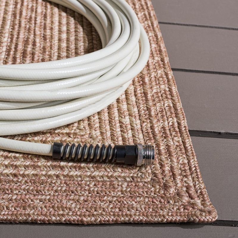 Braided 265 Hand Woven Performance Machine Washable No Pattern Rug, Rectangle 8' x 10'
