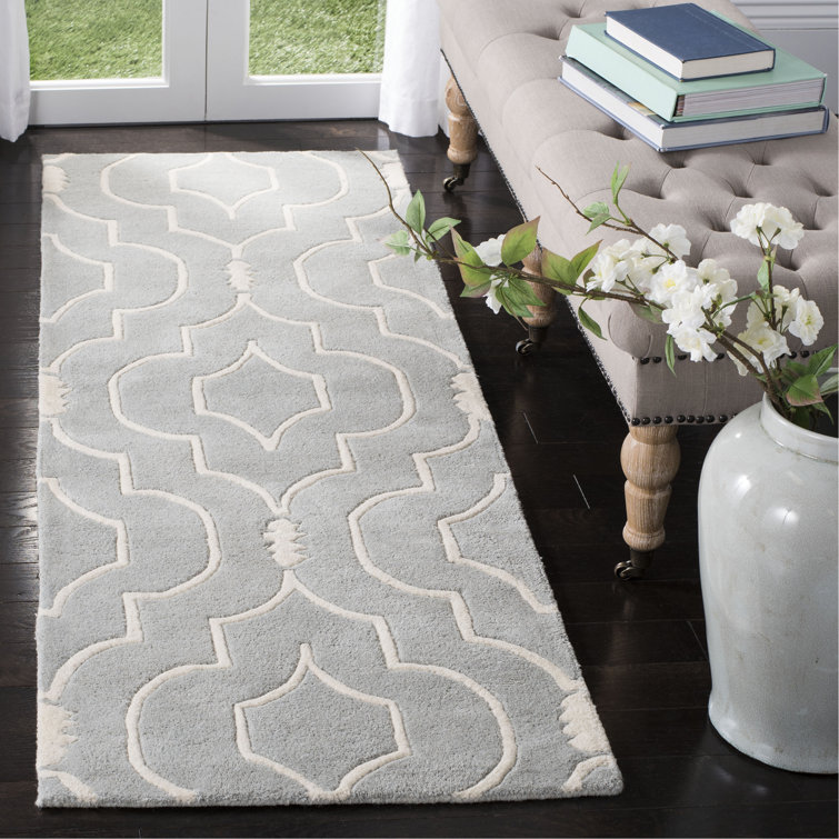 Carolene Hand Tufted Wool Geometric Rug
