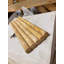 Golden Sienna 3/4" x 12" Bullnose Travertine Look Wall Liner