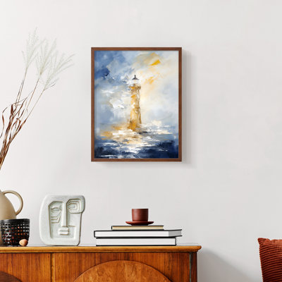 NAUTICAL Series DLV  -Premium Framed Print -Ready to Hang - No Nails Required