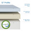 Matelas en mousse viscoélastique gélifiée 12 po-1472234655