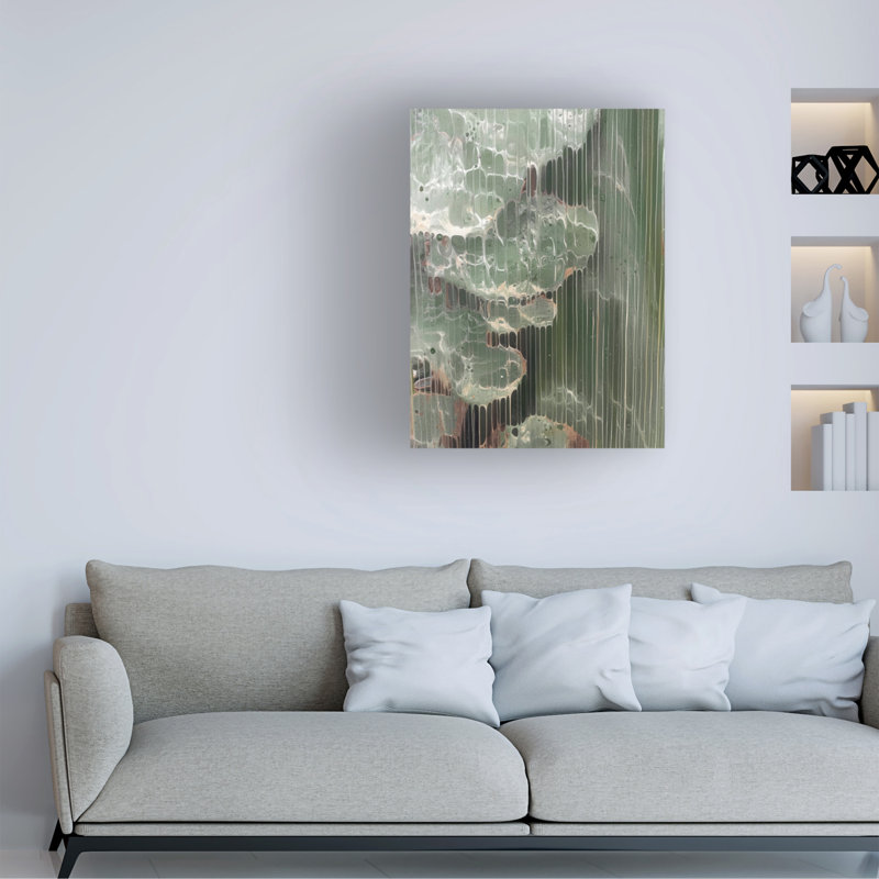 Art mural sur toile tendue - "Botanical Garden II" par Paula Freeman pour décoration de salon, de chambre à coucher ou de bureau - 35 x 47