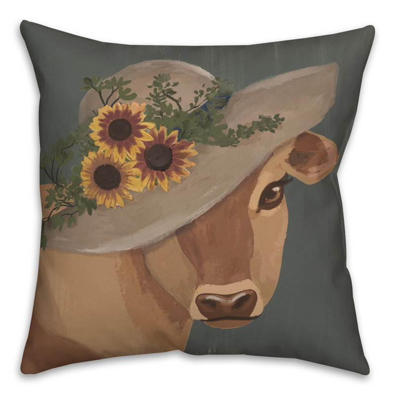 Outdoor Reversible Throw Pillow