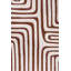 Loft Modern Curved Line Living Room Area Rug and Runner Soft Pile-124621662-124621669