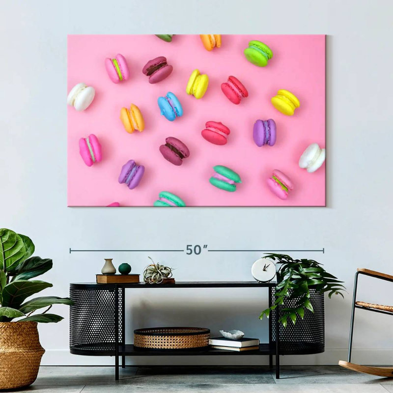 Yarlin Macaron Wheels, 34" H x 51" W
