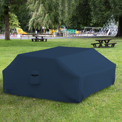 Housse de table de pique-nique extérieure robuste et imperméable, housse de table de jeu résistante aux UV et aux intempéries