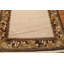 Tapis intérieur en laine 5 pi 9 po x 8 pi 1 po one-of-kind à la main noué la chocolat/olive/beige Aliz