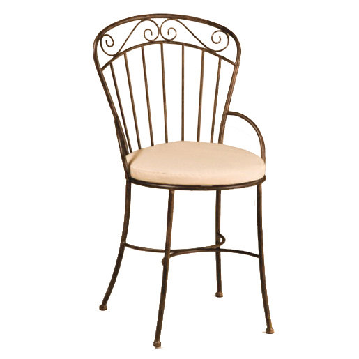 Chaise de patio impériale avec coussin