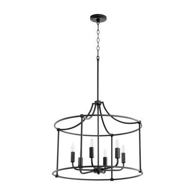 Lustre géométrique à 6 lumières Analie