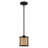 Raynham 1 - Light Bronze Single Pendant
