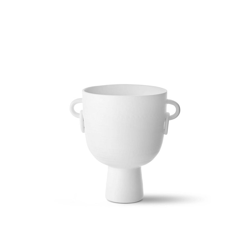 Vase, H 24 po x l 18 po x P 25 po