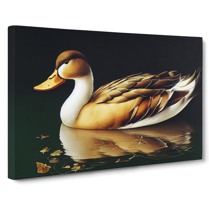 Enticing Duck - Wrapped Canvas