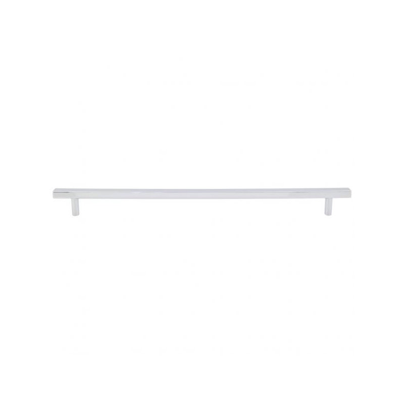 Dominique Bar Pull, Polished Chrome, 12"