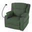 Fauteuil inclinable électrique avec chaleur et massage-965224707