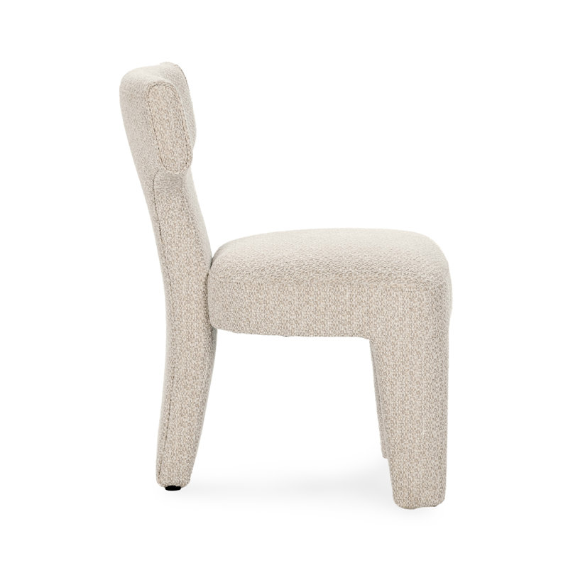 Khai Upholstered Dining Chair, Birch Cream