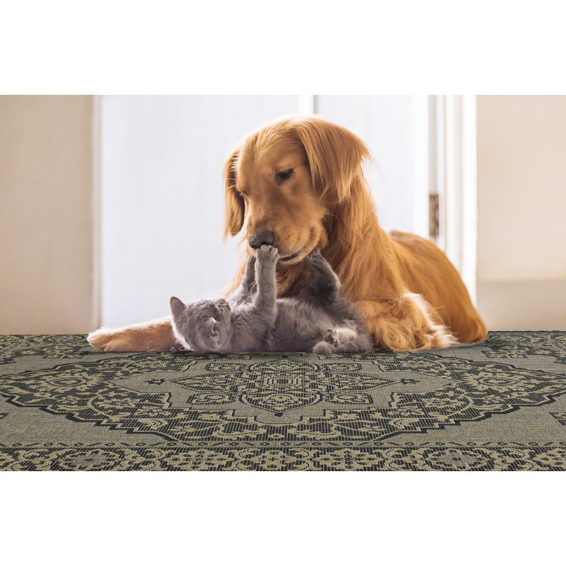 Azalia Geometric Indoor / Outdoor Rug, Rectangle 2'8" x 4'11"
