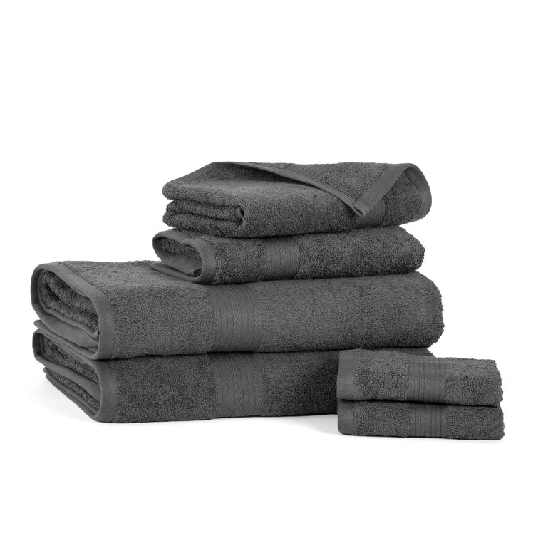 Latitude Run® Bridlewood Smooth Soft and Thick 6 Piece 100% Cotton Towel  Set & Reviews