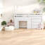 Lit mezzanine simple peu encombrant avec fabrication en bois massif, polyvalence moderne pour la maison
