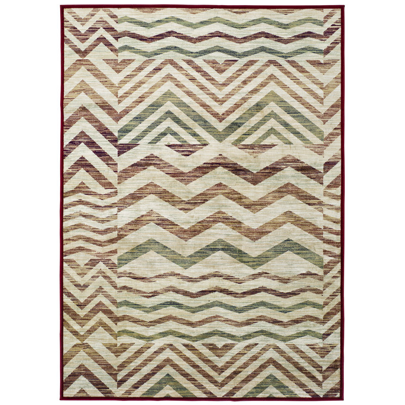 Chinasa Chevron Area Rug, Runner 70 x 220cm