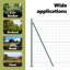 Euro Fence With 7 Posts Galvanised Steel-1314009039-1314009086
