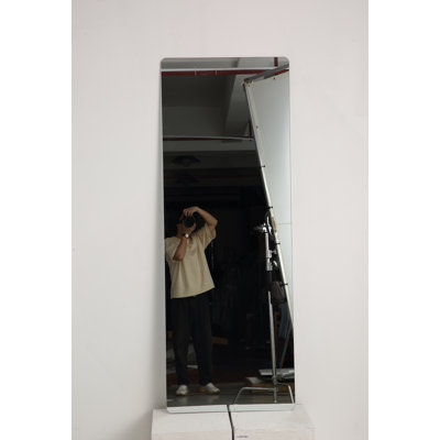 56X15inch Wall-mounted round-angle dressing mirror high-quality 5mm silver mirror  explosion-proof glass