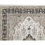 Oriental Area Rug in Ivory/Black