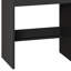 4-Drawer Makeup Vanity Table,Black Dressing Table with Mirror