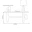 Console de style nordique simple