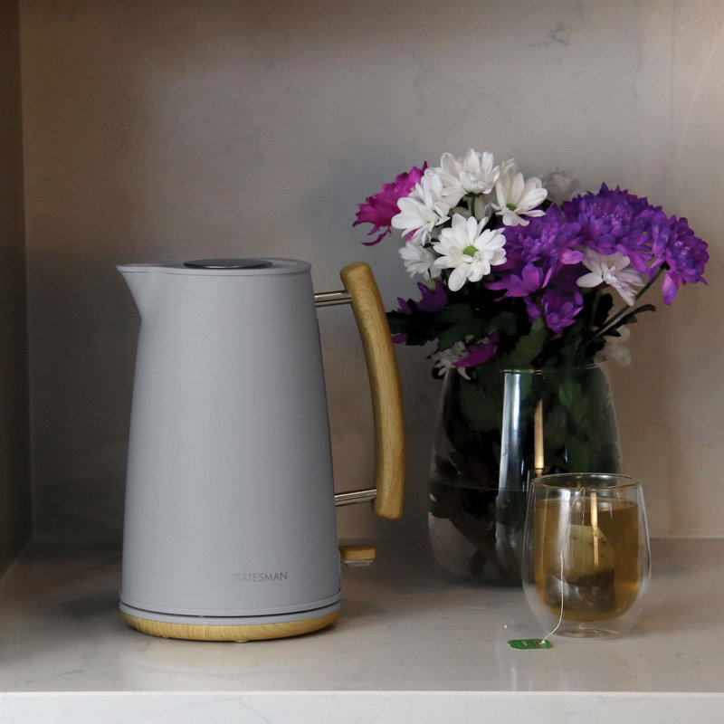 Statesman Scandi 1.7L Scandi Kettle Grey/Blue, Grey