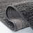 Difranco Machine Made Power Loom Polypropylene Area Rug in Dark Gray/Light Gray-1758504837