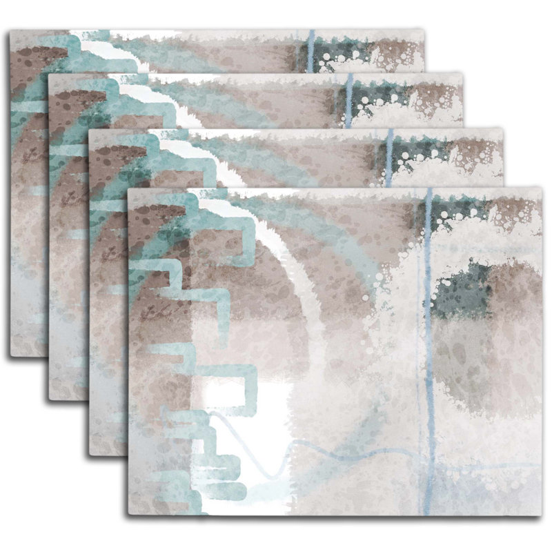 Napperon abstrait en polyester
