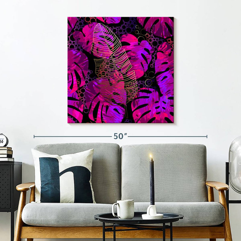 Harnek Hot Pink Monstera