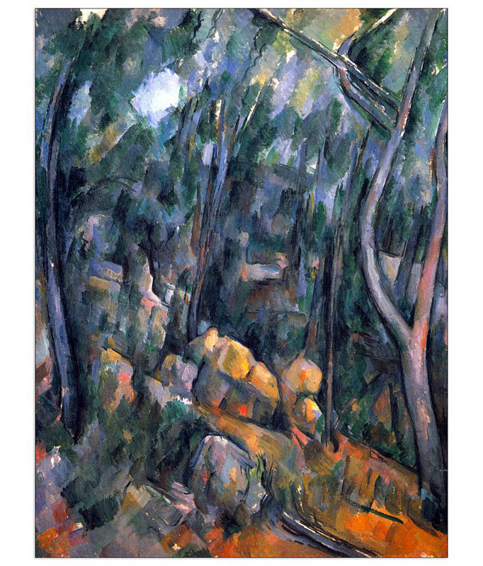 Paul Cezanne - Wrapped Canvas Painting, 80cm H x 60cm W x 1.8cm D