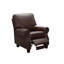 Fauteuil inclinable de club en cuir véritable de 35 po de large Analiyah-736051514