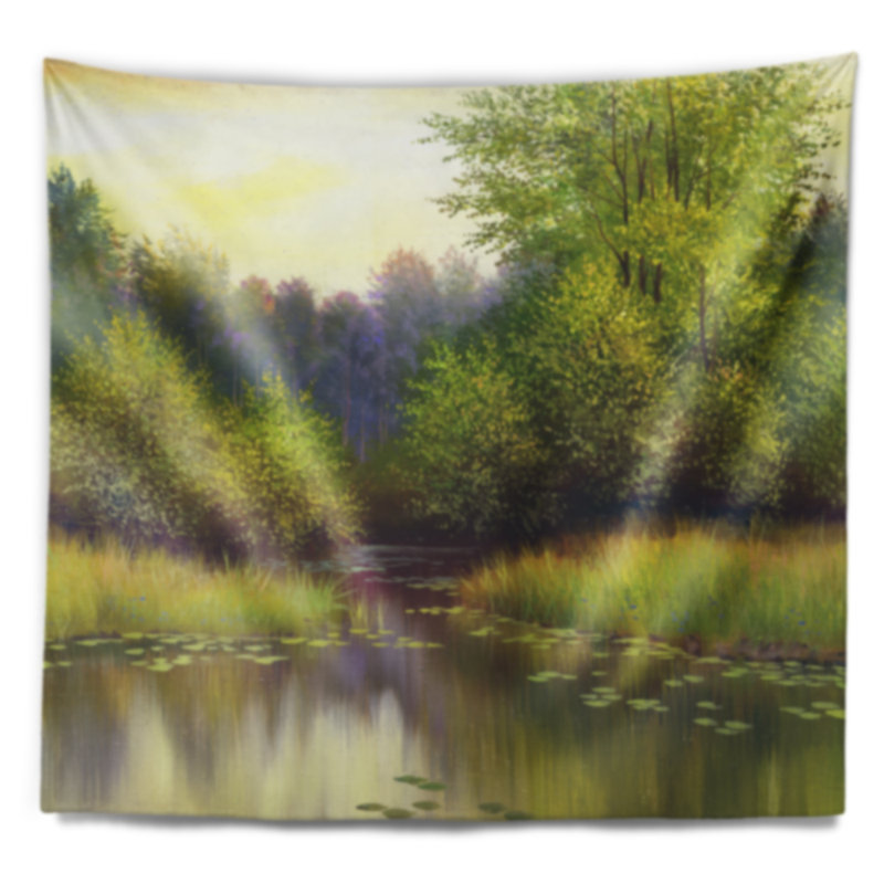 Polyester Tapestry, 50" H x 60" W