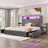 Smart Upholstered Bed Frame-832455548-832455546