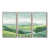Toile naturelle avec cadre flottant
