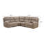 Canapé modulaire inclinable Brette Mocha