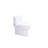 1.28 One Piece Toilet, Water Saving Elongated Model, Comfort Height Seat, Soft Closing Lid, 1000 Gram Flushing, Gloss White 003S, Bathroom Floor Mount Water Height, Flushing Score, Mounted For