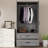 Scottie 2-Door Wardrobe with 2-Drawers New and Improved-151550411