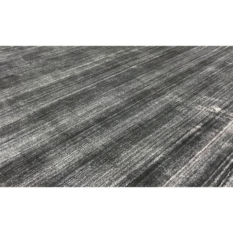 Hand Knotted Area Rug in Gray, Rectangle 12' x 15'
