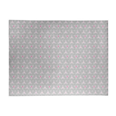 Chenille Geometric Indoor Rug