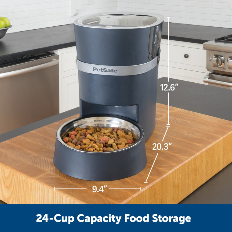 PetSafe Smart Feed Automatic Pet Feeder with Stainless Steel Bowl