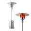 VEVOR Propane Patio Heater 50000BTU Tall Hammered w/Round Table Outdoor Bronze-104651842
