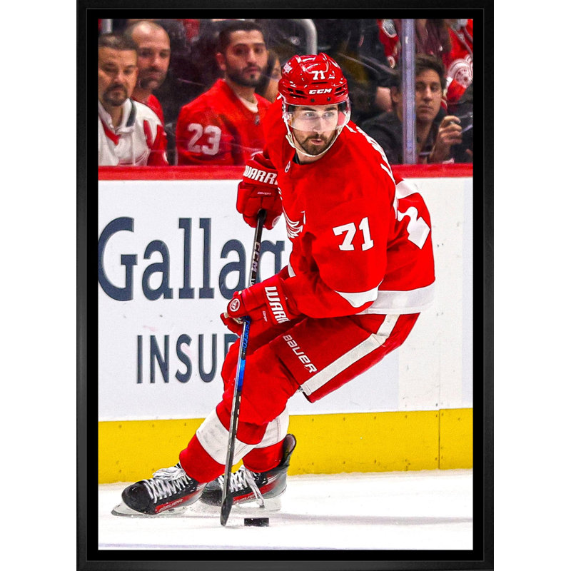 Dylan Larkin, toile encadrée 20 x 29, Detroit Red Wings
