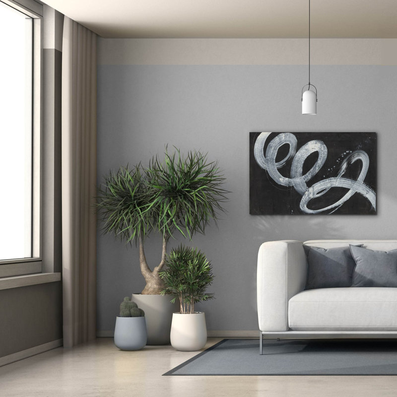 «Energy» par Albena Hristova, art mural sur toile, 40 po x 26 po