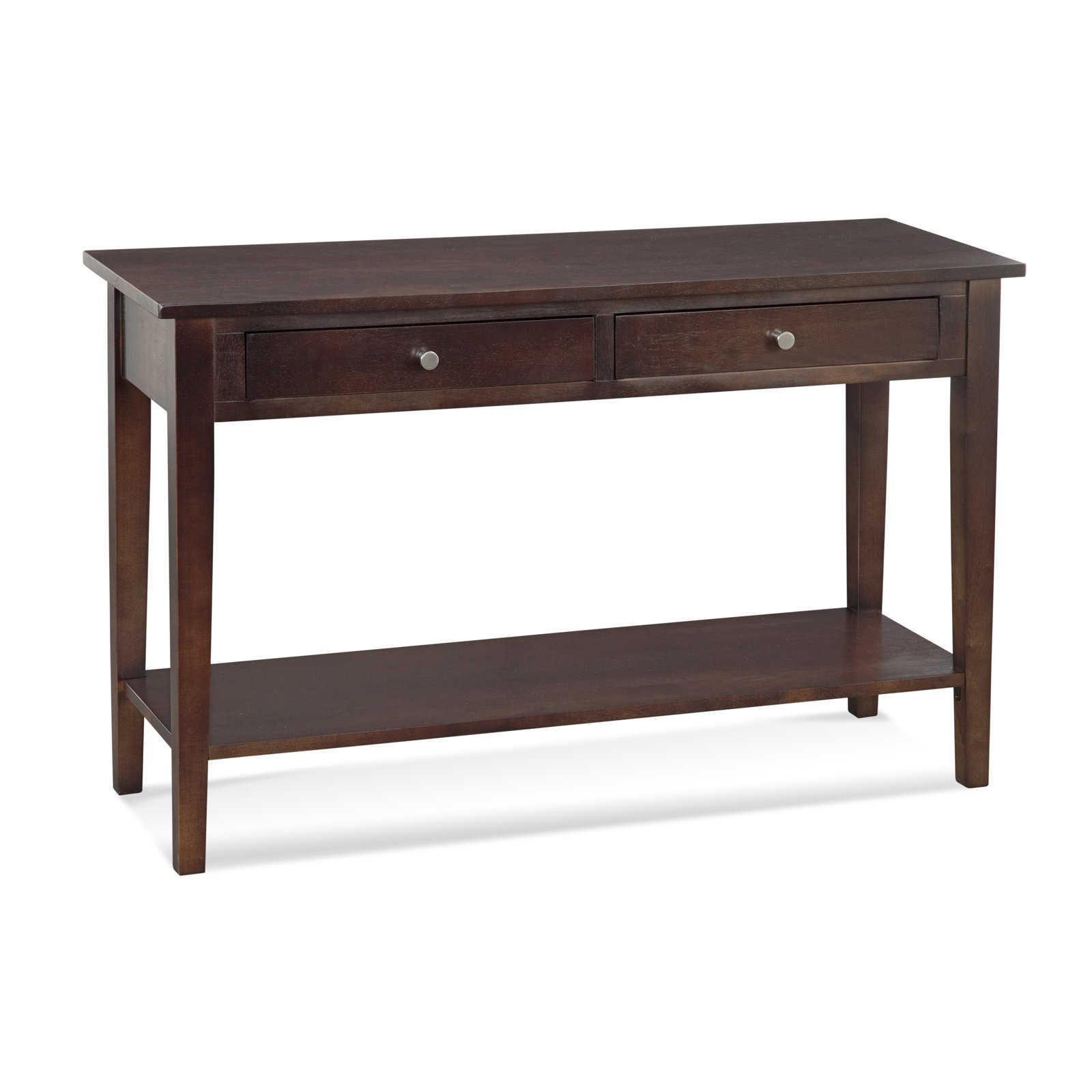 East Hampton 48'' Solid Wood Console Table, Java