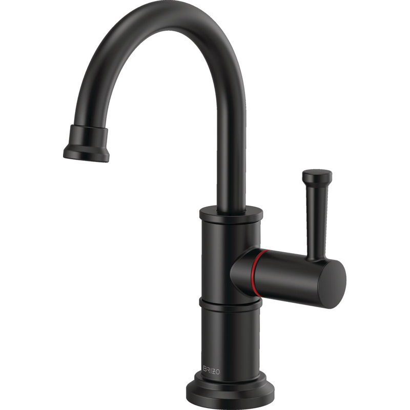 Artesso® Instant Hot Faucet with Arc Spout, Matte Black