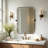 Orton Metal Wall Mirror with Adjustable Tilted Frame-2071946148-2071946149